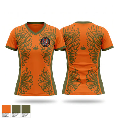 Alebrijes Women's Short Sleeve V-neck Shirt - 1
