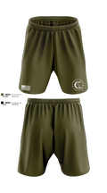1st Battalion 2nd Marines Charlie Co Veteran 59013691 Athletic Shorts With Pockets - 3
