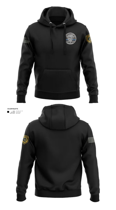 Robstown Police Department Narcotics Division Hoodie - 60