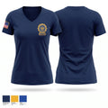 Queens District Attorney Squad Women's Short Sleeve V-neck Shirt - 1