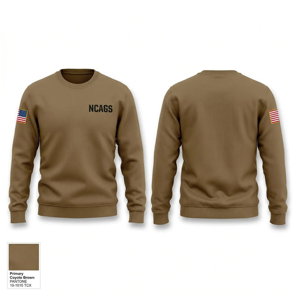 Crew Neck Sweatshirt, NCAGS, Navy, Teamtime, Team time, sublimation, custom sports apparel, team uniforms, spirit wear, spiritwear, sports uniforms, custom shirts, team store, custom team store, fundraiser sports, apparel fundraiser