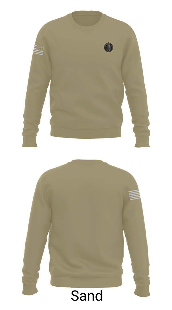 Crew Neck Sweatshirt, 504th Infantry, , Teamtime, Team time, sublimation, custom sports apparel, team uniforms, spirit wear, spiritwear, sports uniforms, custom shirts, team store, custom team store, fundraiser sports, apparel fundraiser