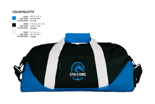 Duffle Bag, Spencer county Stallions, , Teamtime, Team time, sublimation, custom sports apparel, team uniforms, spirit wear, spiritwear, sports uniforms, custom shirts, team store, custom team store, fundraiser sports, apparel fundraiser