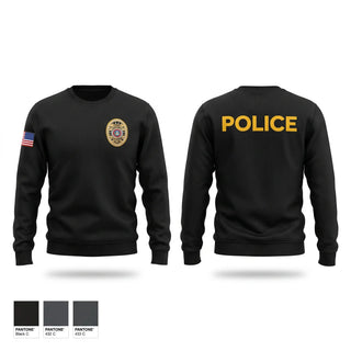Crew Neck Sweatshirt, Simla Police Department, Police, Teamtime, Team time, sublimation, custom sports apparel, team uniforms, spirit wear, spiritwear, sports uniforms, custom shirts, team store, custom team store, fundraiser sports, apparel fundraiser