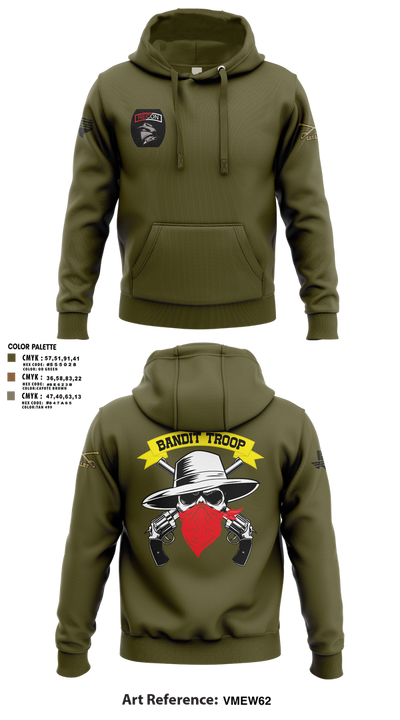 6-9 bandit troop 98315897 Hoodie - 1