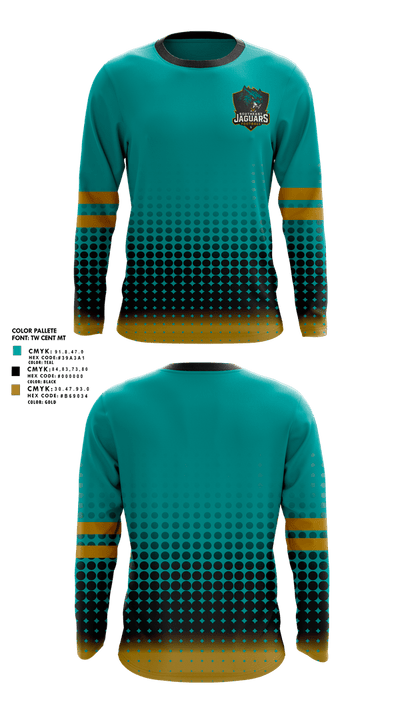 southeast Jaguars 26594681 Long Sleeve Performance Shirt 1