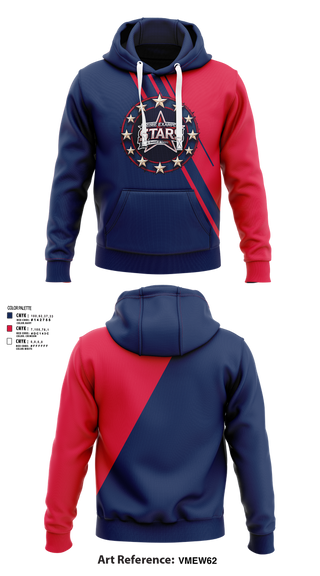 Hoodie, Prime Example Stars, , Teamtime, Team time, sublimation, custom sports apparel, team uniforms, spirit wear, spiritwear, sports uniforms, custom shirts, team store, custom team store, fundraiser sports, apparel fundraiser