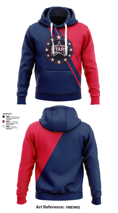 Prime Example Stars 20624190 Hoodie - 1