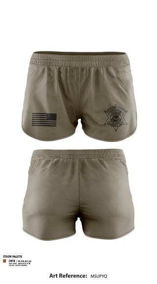 Ranger Panties, Richland County Sheriff's Department Training Unit, Police, Teamtime, Team time, sublimation, custom sports apparel, team uniforms, spirit wear, spiritwear, sports uniforms, custom shirts, team store, custom team store, fundraiser sports, apparel fundraiser