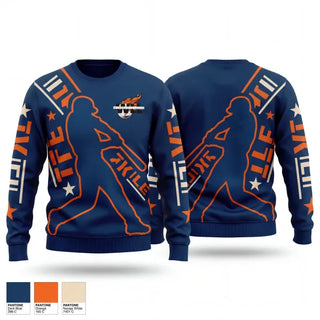 Crew Neck Sweatshirt, Wilson Little League, Baseball, Teamtime, Team time, sublimation, custom sports apparel, team uniforms, spirit wear, spiritwear, sports uniforms, custom shirts, team store, custom team store, fundraiser sports, apparel fundraiser