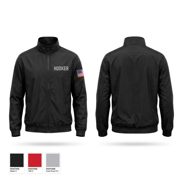 Windbreaker, Hooker, Fire Department, Teamtime, Team time, sublimation, custom sports apparel, team uniforms, spirit wear, spiritwear, sports uniforms, custom shirts, team store, custom team store, fundraiser sports, apparel fundraiser