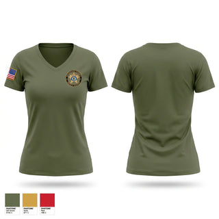Womens Short Sleeve Vneck Shirt, Woodward County Sheriff’s Office, Police, Teamtime, Team time, sublimation, custom sports apparel, team uniforms, spirit wear, spiritwear, sports uniforms, custom shirts, team store, custom team store, fundraiser sports, apparel fundraiser