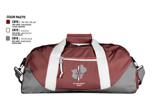 Duffle Bag, St Clair County Saints, , Teamtime, Team time, sublimation, custom sports apparel, team uniforms, spirit wear, spiritwear, sports uniforms, custom shirts, team store, custom team store, fundraiser sports, apparel fundraiser