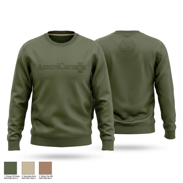 Crew Neck Sweatshirt, Americare Plus, , Teamtime, Team time, sublimation, custom sports apparel, team uniforms, spirit wear, spiritwear, sports uniforms, custom shirts, team store, custom team store, fundraiser sports, apparel fundraiser