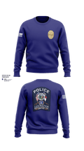 Lexington Police Department 67013531 Crew Neck Sweatshirt - 100