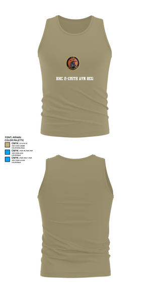 Tank Top, HHC 2-135th AVN REG, , Teamtime, Team time, sublimation, custom sports apparel, team uniforms, spirit wear, spiritwear, sports uniforms, custom shirts, team store, custom team store, fundraiser sports, apparel fundraiser