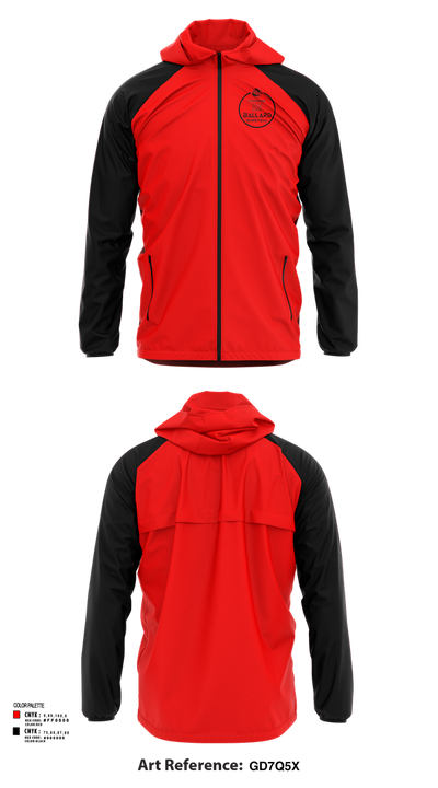Ballard Basketball 71140623 Windbreaker - 41