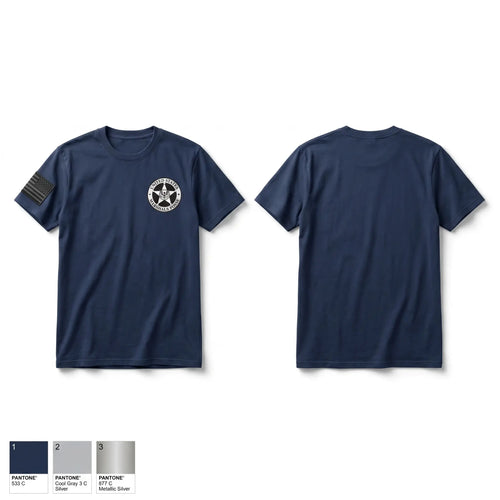 Old School Cotton Feel Shirt, United States Marshals Posse, Police, Teamtime, Team time, sublimation, custom sports apparel, team uniforms, spirit wear, spiritwear, sports uniforms, custom shirts, team store, custom team store, fundraiser sports, apparel fundraiser