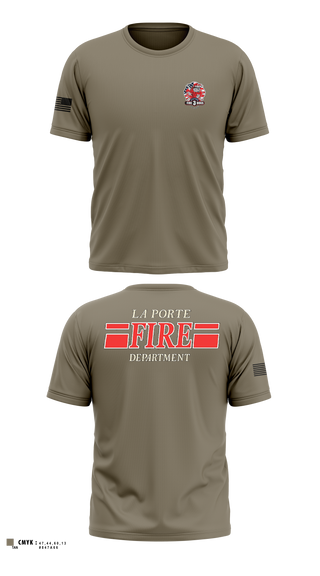 Short Sleeve Performance Shirt, La Porte, Fire Department, Teamtime, Team time, sublimation, custom sports apparel, team uniforms, spirit wear, spiritwear, sports uniforms, custom shirts, team store, custom team store, fundraiser sports, apparel fundraiser