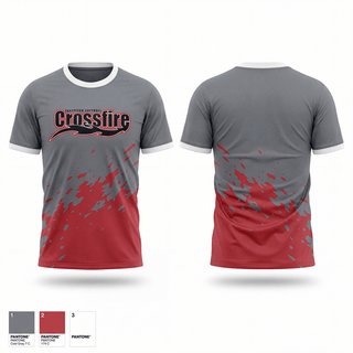 Short Sleeve Performance Shirt, Crossfire Fastpitch, Softball, Teamtime, Team time, sublimation, custom sports apparel, team uniforms, spirit wear, spiritwear, sports uniforms, custom shirts, team store, custom team store, fundraiser sports, apparel fundraiser