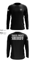 Travis County Sheriff 88569782 Long Sleeve Performance Shirt - 101