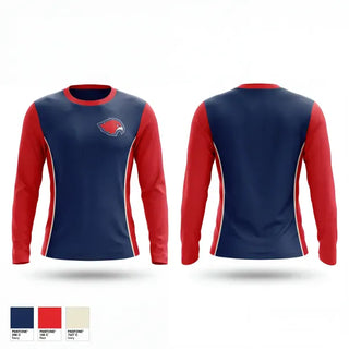 Long Sleeve Performance Shirt, Frontier Redhawks, Softball, Teamtime, Team time, sublimation, custom sports apparel, team uniforms, spirit wear, spiritwear, sports uniforms, custom shirts, team store, custom team store, fundraiser sports, apparel fundraiser