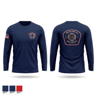 Long Sleeve Performance Shirt, Mokelumne hill fire department, Fire Department, Teamtime, Team time, sublimation, custom sports apparel, team uniforms, spirit wear, spiritwear, sports uniforms, custom shirts, team store, custom team store, fundraiser sports, apparel fundraiser