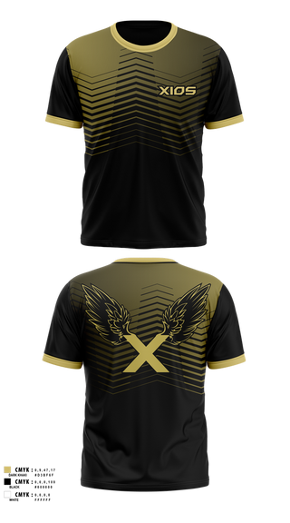 Short Sleeve Performance Shirt, XIOS Strength & ConditioningXIOS Strength & Conditioning, Spirit Store, Teamtime, Team time, sublimation, custom sports apparel, team uniforms, spirit wear, spiritwear, sports uniforms, custom shirts, team store, custom team store, fundraiser sports, apparel fundraiser