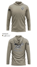 La Marque Arson Police 56104782 Long Sleeve Performance Shirt with hood - 25