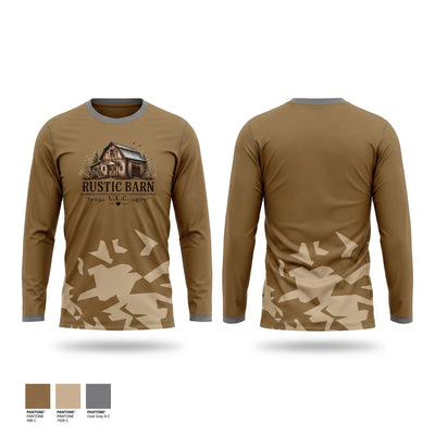 Rustic Barn L.L.C. Long Sleeve Performance Shirt - 2