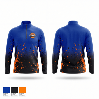 BJ Legacy 96673752 Quarter Zip Jacket - 1