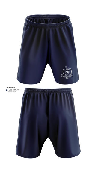 Athletic Shorts With Pockets, La Cueva Bears, Cheer, Teamtime, Team time, sublimation, custom sports apparel, team uniforms, spirit wear, spiritwear, sports uniforms, custom shirts, team store, custom team store, fundraiser sports, apparel fundraiser