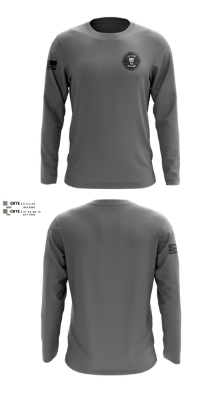 Long Sleeve Performance Shirt, Dco 1/37 AR, Army, Teamtime, Team time, sublimation, custom sports apparel, team uniforms, spirit wear, spiritwear, sports uniforms, custom shirts, team store, custom team store, fundraiser sports, apparel fundraiser