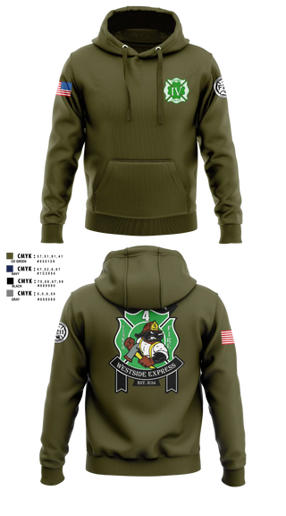 Hoodie, 179 HHC Medics, National Guard, Teamtime, Team time, sublimation, custom sports apparel, team uniforms, spirit wear, spiritwear, sports uniforms, custom shirts, team store, custom team store, fundraiser sports, apparel fundraiser