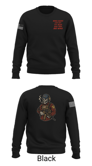 Crew Neck Sweatshirt, CAT 611, Army, Teamtime, Team time, sublimation, custom sports apparel, team uniforms, spirit wear, spiritwear, sports uniforms, custom shirts, team store, custom team store, fundraiser sports, apparel fundraiser