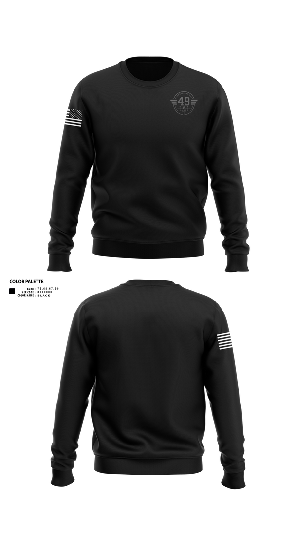 Crew Neck Sweatshirt, SASPD, Police, Teamtime, Team time, sublimation, custom sports apparel, team uniforms, spirit wear, spiritwear, sports uniforms, custom shirts, team store, custom team store, fundraiser sports, apparel fundraiser