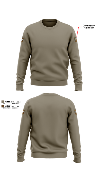 Crew Neck Sweatshirt, Dodge County Sheriff's Office, Police, Teamtime, Team time, sublimation, custom sports apparel, team uniforms, spirit wear, spiritwear, sports uniforms, custom shirts, team store, custom team store, fundraiser sports, apparel fundraiser