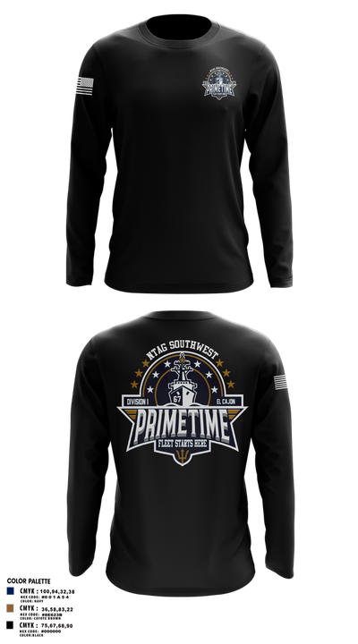 PRIMETIME 79081947 Long Sleeve Performance Shirt 3