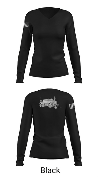 Womens Long Sleeve Vneck Shirt, 420th en co, Army, Teamtime, Team time, sublimation, custom sports apparel, team uniforms, spirit wear, spiritwear, sports uniforms, custom shirts, team store, custom team store, fundraiser sports, apparel fundraiser