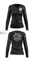 Piedmont Police 86858380 Women's Long Sleeve V-neck Shirt - 21