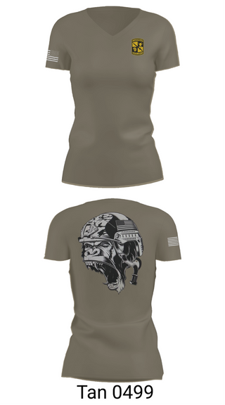 Womens Short Sleeve Vneck Shirt, Gorilla battalion, , Teamtime, Team time, sublimation, custom sports apparel, team uniforms, spirit wear, spiritwear, sports uniforms, custom shirts, team store, custom team store, fundraiser sports, apparel fundraiser
