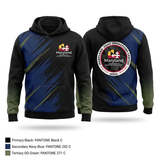 Hoodie, Maryland Department of Emergency Management, , Teamtime, Team time, sublimation, custom sports apparel, team uniforms, spirit wear, spiritwear, sports uniforms, custom shirts, team store, custom team store, fundraiser sports, apparel fundraiser