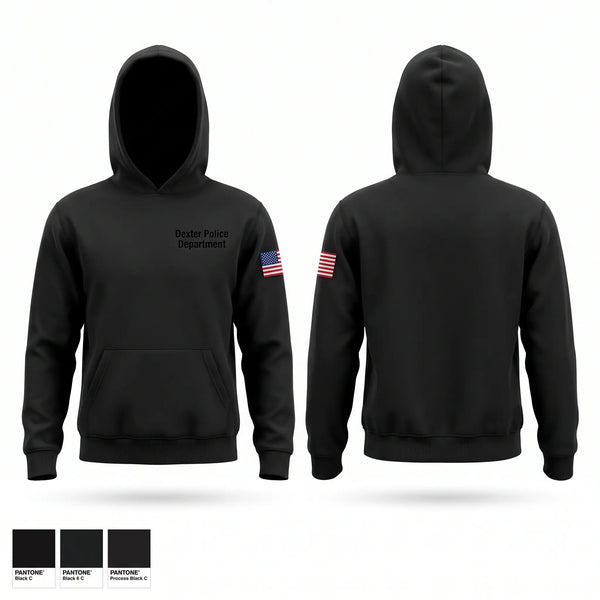 Hoodie, Dexter Police Department, Police, Teamtime, Team time, sublimation, custom sports apparel, team uniforms, spirit wear, spiritwear, sports uniforms, custom shirts, team store, custom team store, fundraiser sports, apparel fundraiser