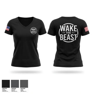 Womens Short Sleeve Vneck Shirt, North Carolina highway patrol, Police, Teamtime, Team time, sublimation, custom sports apparel, team uniforms, spirit wear, spiritwear, sports uniforms, custom shirts, team store, custom team store, fundraiser sports, apparel fundraiser