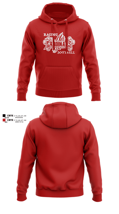 Raging Cardinals 3214463 Hoodie - 2