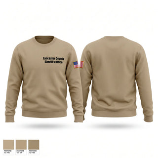 Crew Neck Sweatshirt, Lancaster County Sheriff’s Office, Police, Teamtime, Team time, sublimation, custom sports apparel, team uniforms, spirit wear, spiritwear, sports uniforms, custom shirts, team store, custom team store, fundraiser sports, apparel fundraiser