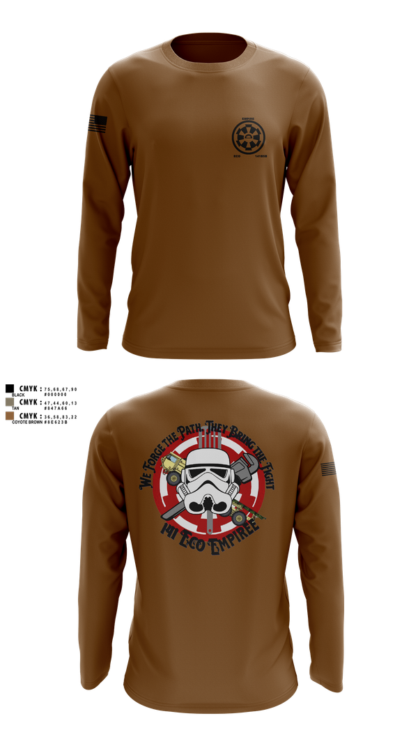 Long Sleeve Performance Shirt, 141 echo, Army, Teamtime, Team time, sublimation, custom sports apparel, team uniforms, spirit wear, spiritwear, sports uniforms, custom shirts, team store, custom team store, fundraiser sports, apparel fundraiser