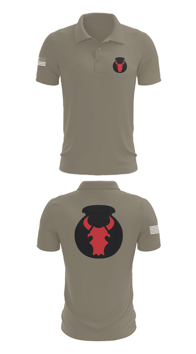 2nd Brigade Combat Team, 34th Infantry Division 70641214 Short Sleeve Performance Polo - 64