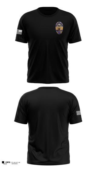 Old School Cotton Feel Shirt, Sterling Police Department, Police, Teamtime, Team time, sublimation, custom sports apparel, team uniforms, spirit wear, spiritwear, sports uniforms, custom shirts, team store, custom team store, fundraiser sports, apparel fundraiser