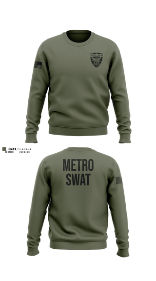 Crew Neck Sweatshirt, KY Rangers, Police, Teamtime, Team time, sublimation, custom sports apparel, team uniforms, spirit wear, spiritwear, sports uniforms, custom shirts, team store, custom team store, fundraiser sports, apparel fundraiser